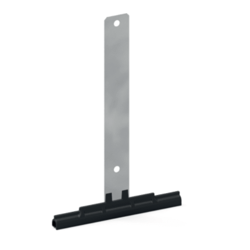 ATTACHE TABLIER 185 A VIS.  LAME 14 NOIR