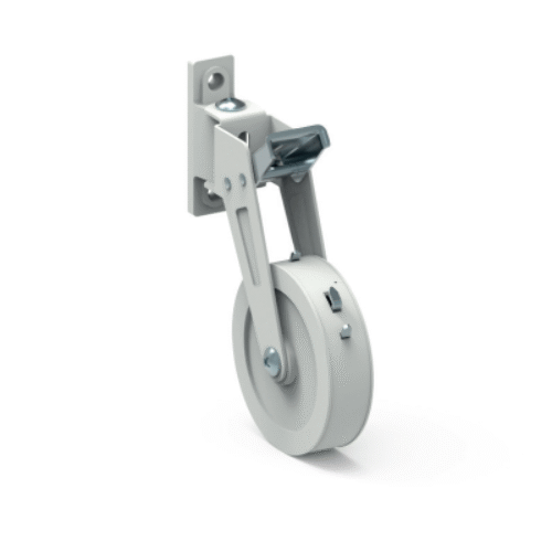ENROULEUR FACE PIVOTANT POUDRE GRIS