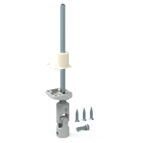 BLOC GUIDE ANG.AL12-6P7 L320 BLANC