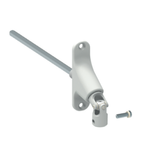 DOUBLE CARDAN LARGE 6P7-355 BLANC +VIS
