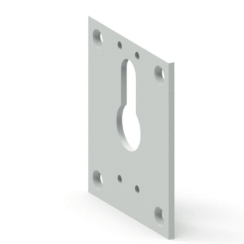 PLAQUE REPRISE B.G.60° BLANCHE ENSACHEE