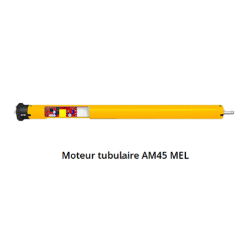 Moteur radio A-OK Ø45 / 30 Nm – 17 tr/min – Récepteur intégré 433 MHz